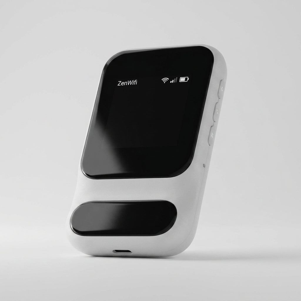 ZenWifi : boîtier Wi-Fi de poche, vue de face
